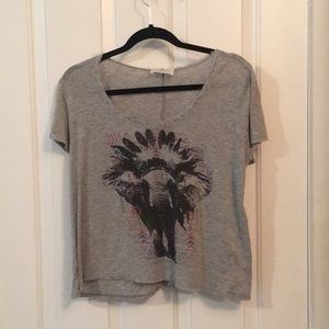 Elephant crop top